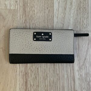 Kate Spade Two-Tone Leather Wallet